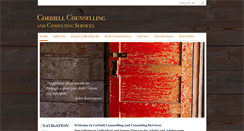 Desktop Screenshot of corbiellcounselling.com